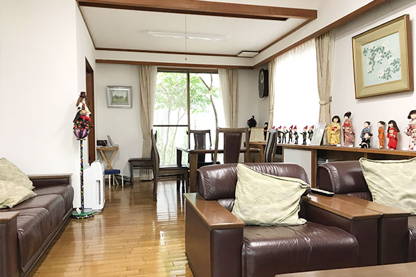 終わったらおくつろぎください